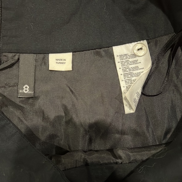 Skull and Crossbones Pleated Miniskirt, lace ruffle, punk rock goth size 8 H&M - Picture 3 of 10